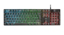 Teclado Gamer Trust GXT 835 Azor LED Multicolor Alámbrico Español