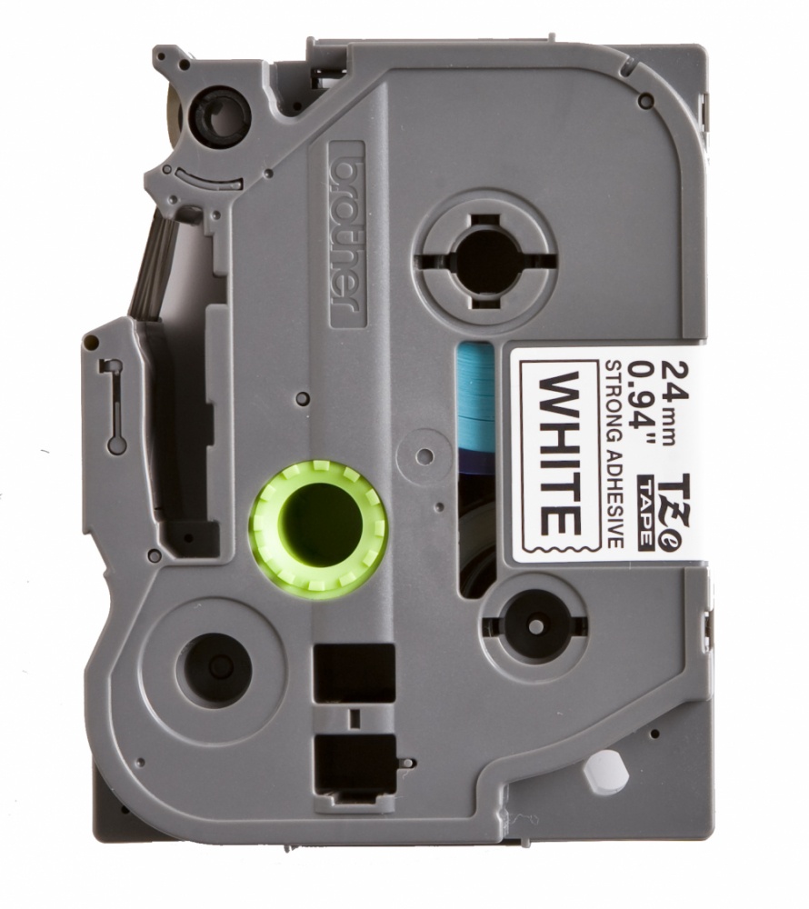 Cinta Brother TZE-S251 Negro Sobre Blanco 24mmx8m