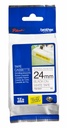 Cinta Brother TZE-S251 Negro Sobre Blanco 24mmx8m
