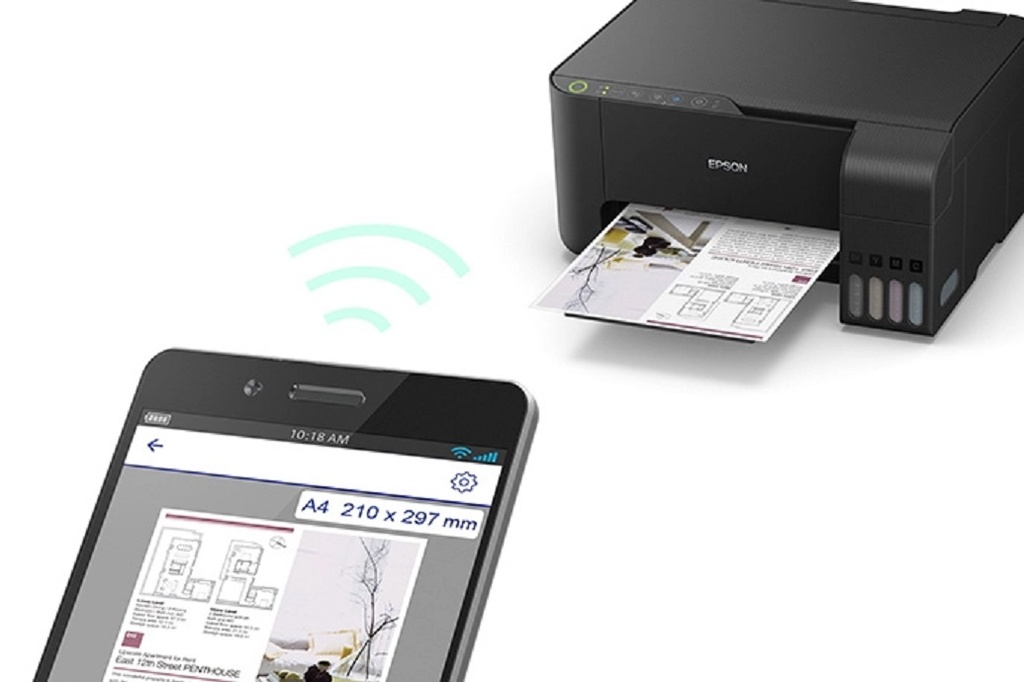 Multifuncional Epson EcoTank L3250 Color Inyección Inalámbrico Print/Scan/Copy