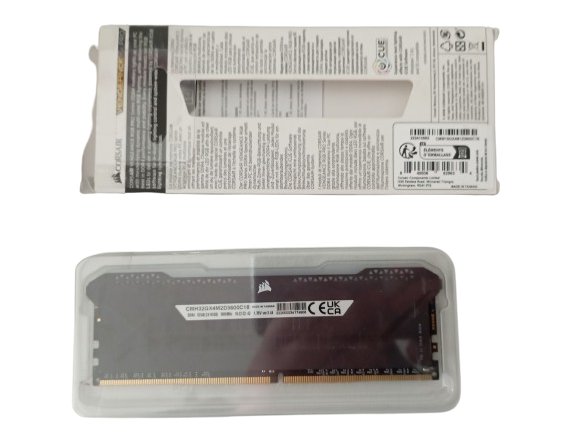 Memoria RAM Corsair Vengeance RGB Pro Black DDR4 DIMM 3600MHz 16GB CL18