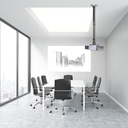 Soporte de Acero Ovaltech OVPR-650MM para Proyector de pared Color Negro