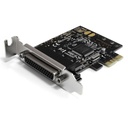 Tarjeta PCI Express StarTech PEX4S553B Alámbrico Con 4 Puertos RS232 Con Cable Multiconector