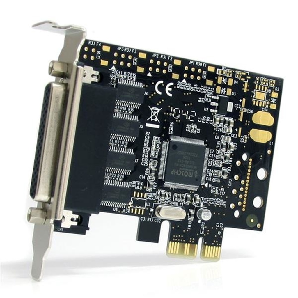 Tarjeta PCI Express StarTech PEX4S553B Alámbrico Con 4 Puertos RS232 Con Cable Multiconector