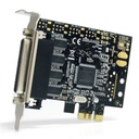 Tarjeta PCI Express StarTech PEX4S553B Alámbrico Con 4 Puertos RS232 Con Cable Multiconector