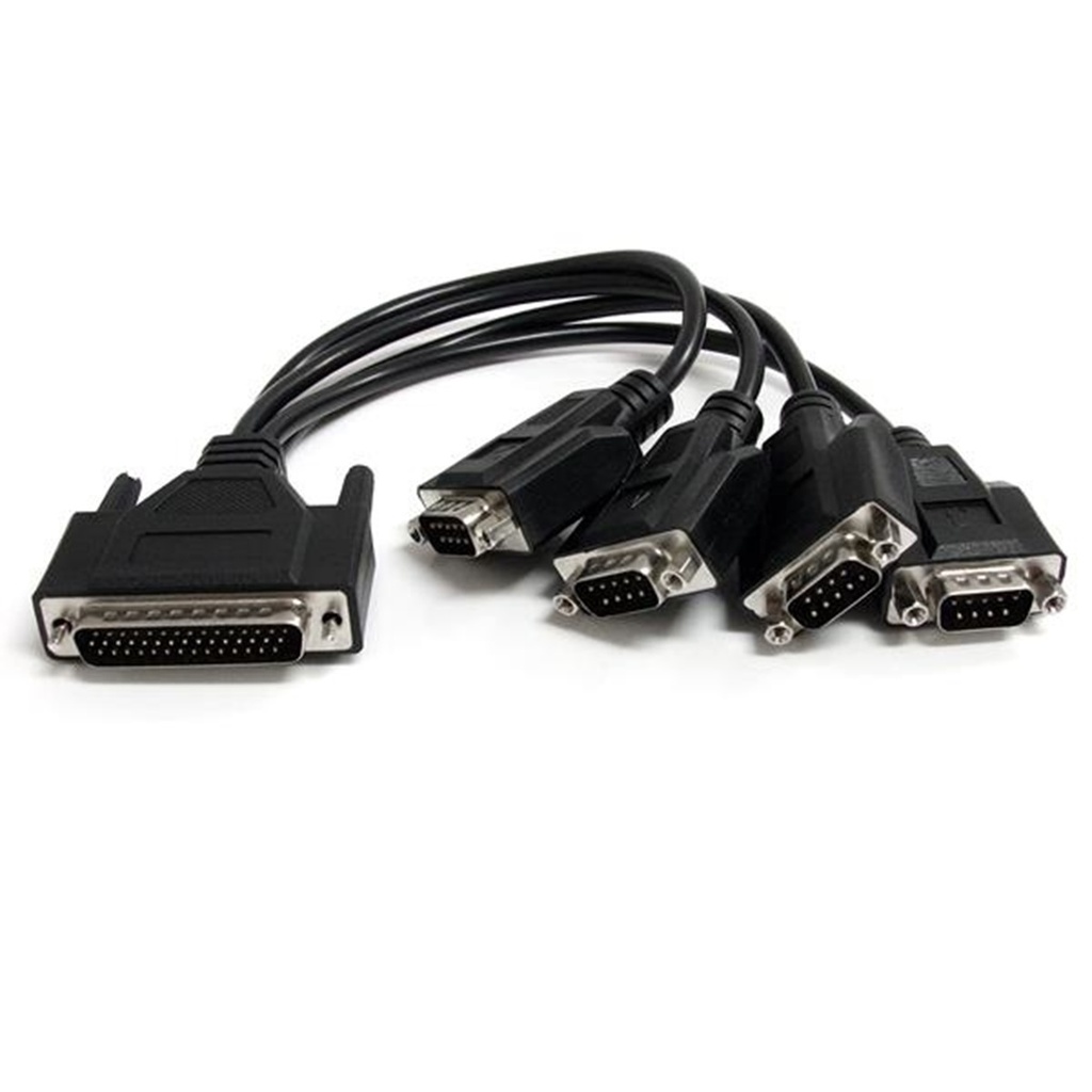 Tarjeta PCI Express StarTech PEX4S553B Alámbrico Con 4 Puertos RS232 Con Cable Multiconector