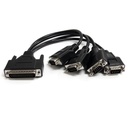 Tarjeta PCI Express StarTech PEX4S553B Alámbrico Con 4 Puertos RS232 Con Cable Multiconector