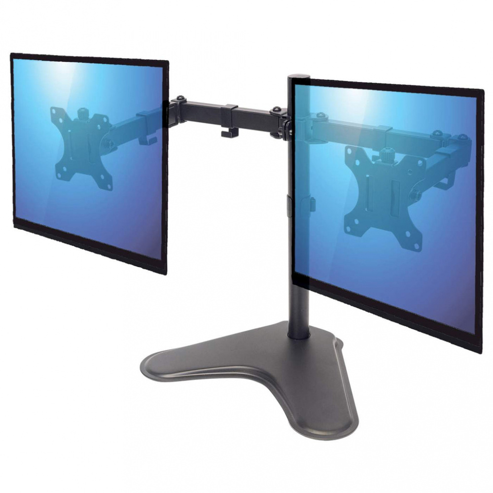 Soporte De Mesa Manhattan Para 2 Monitores 13" - 32" 8Kg