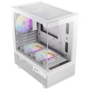 Gabinete Antec Cx200m RGB Elite Mini Tower Micro ATX ITX 5 Ventiladores ARGB Instalados