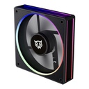 Kit 3 Ventiladores Balam Rush EOLOX BORA EXB85R Azender Series 120mm ARGB 600-1800 RPM 48 CFM