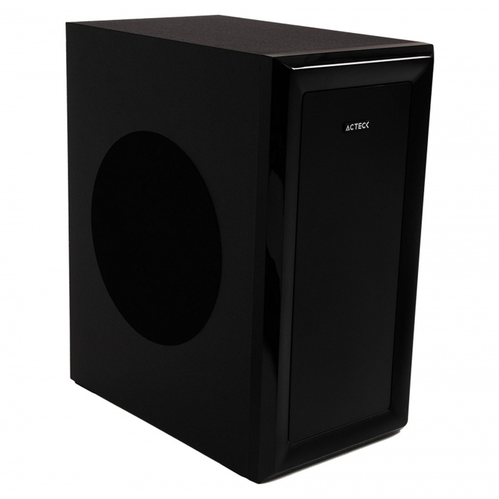 Barra de Sonido con Subwoofer Acteck Dynamic Stage BS700 Bluetooth Alámbrico/Inalámbrico 5.1 Canales 180W RMS