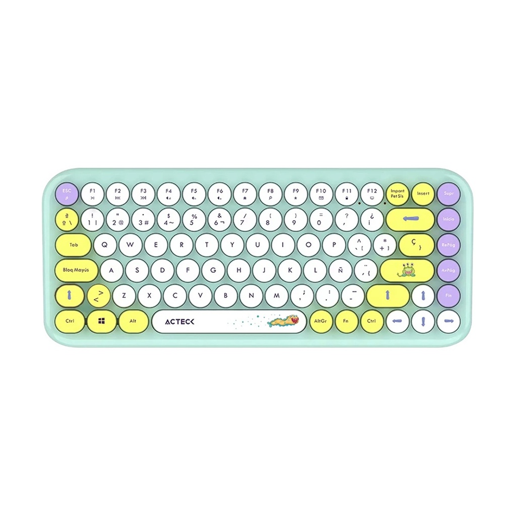 Kit de Teclado y Mouse Acteck Creator Chic K- Colors MK480 RF Inalámbrico Español 