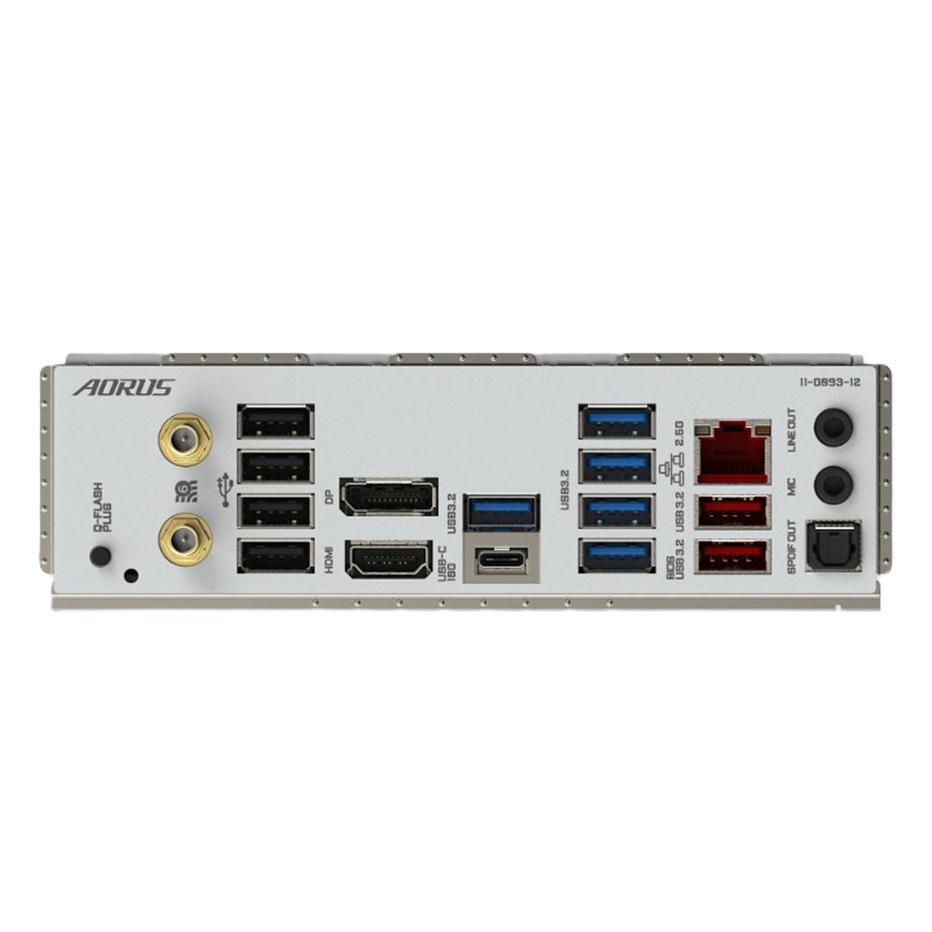 Tarjeta Madre Gigabyte B650M A Elite AX ICE S-AM5 4x DDR5 8000MHz HDMI DP MICRO ATX WIFI6/BT