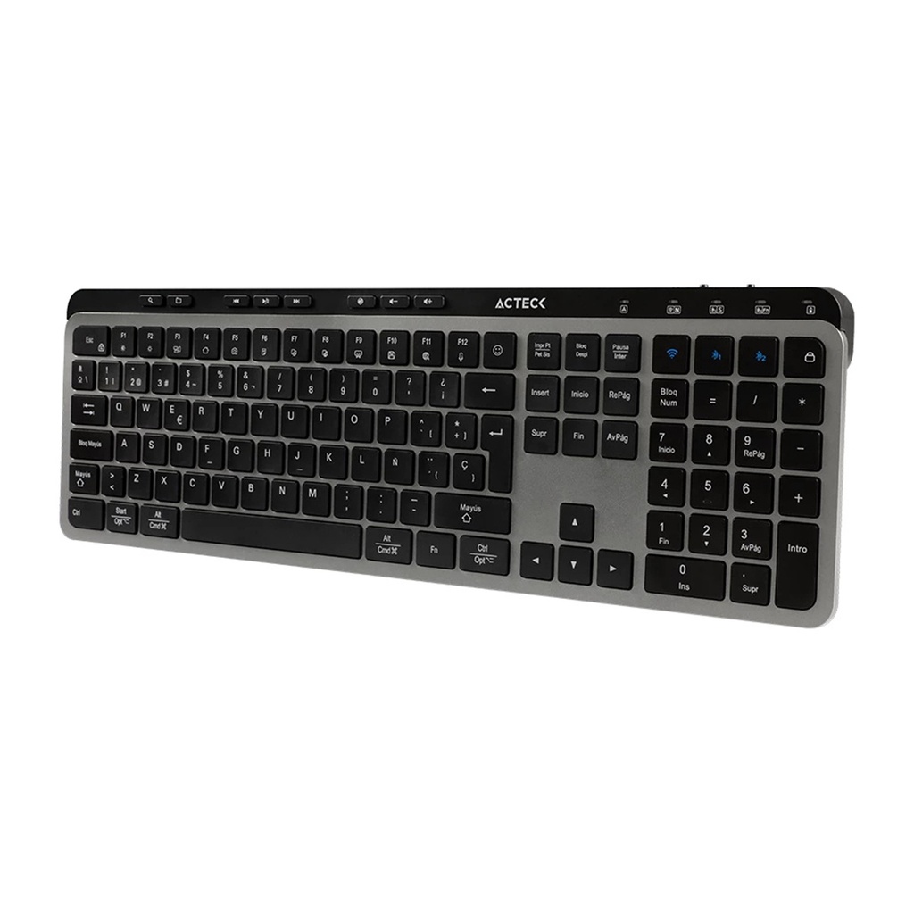 Kit de Teclado y Mouse Acteck Creator Krea MK755 Inalámbrico RF Inalámbrico/Bluetooth Español