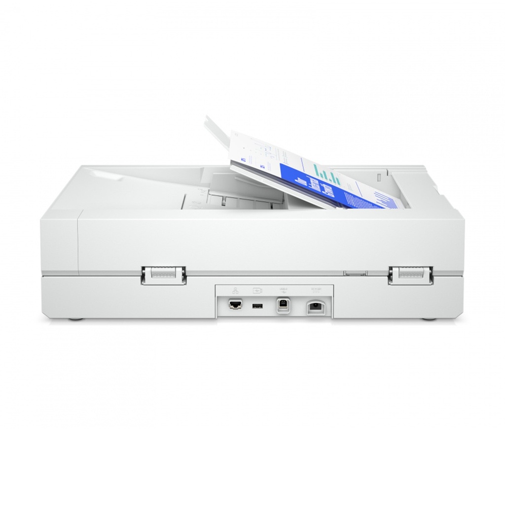 Scanner HP ScanJet Pro N4600 FNW1 1200x1200DPI Escáner Color Escaneado Dúplex USB 3.2