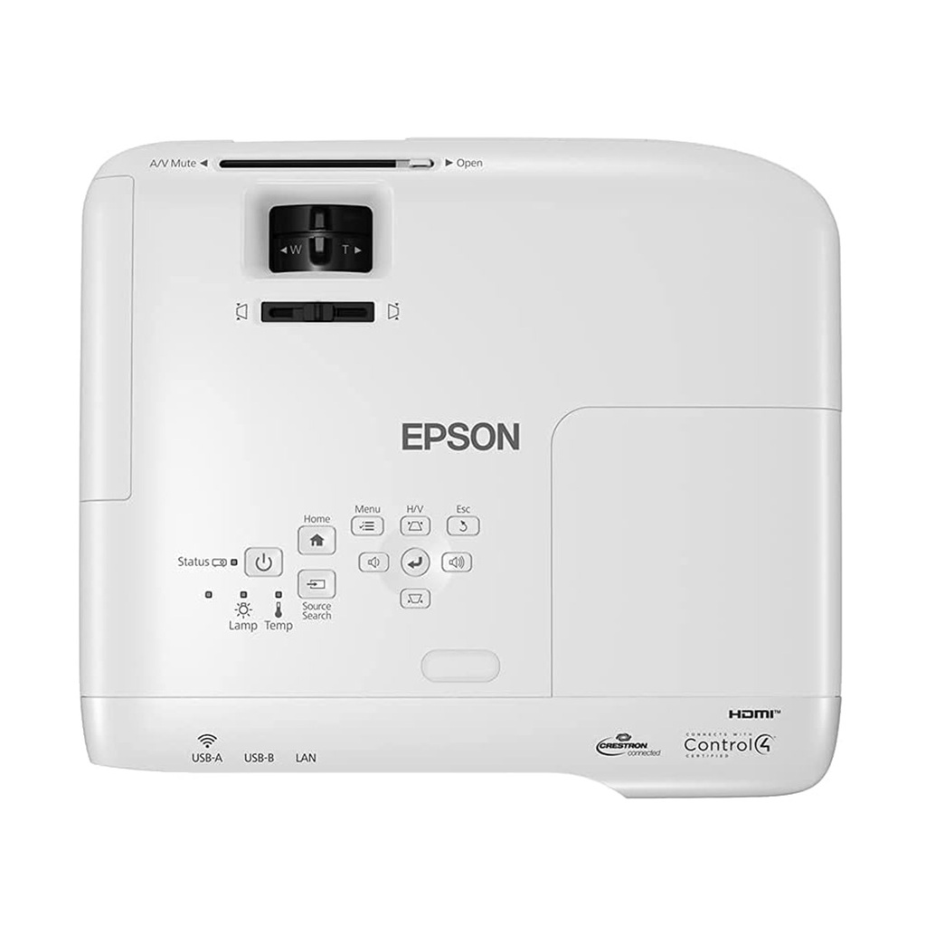 Proyector Portátil Epson PowerLite 118 3LCD XGA 1024x768 3800 Lúmenes Con Bocinas