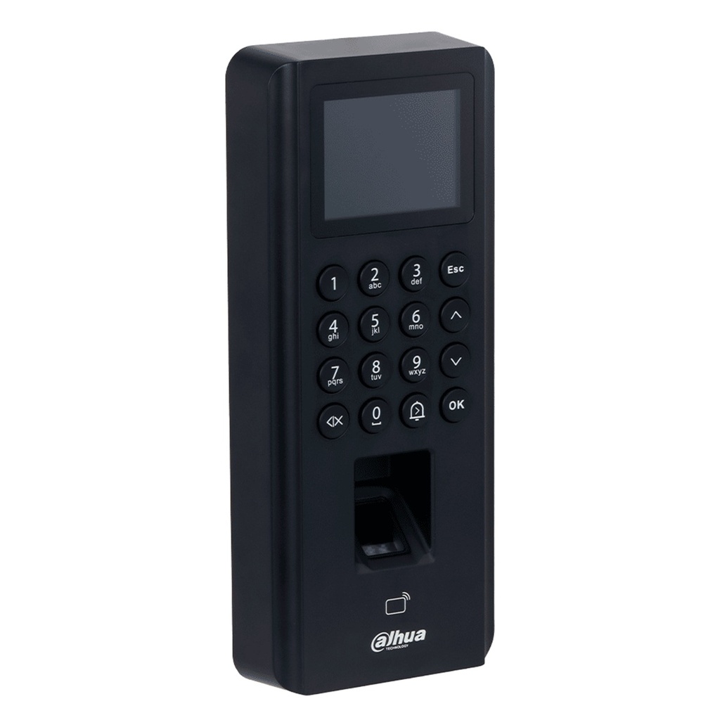 Control de Acceso Dahua DHI-ASI2212J-D 3000 Huellas 5000 Usuarios RJ-45/RS-485 