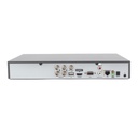 DVR 4 Canales Hikvision IDS-7204HUHI-M1/XT Para 1 Discos Duros máx. 10TB 2x USB 2.0 1x RJ-45