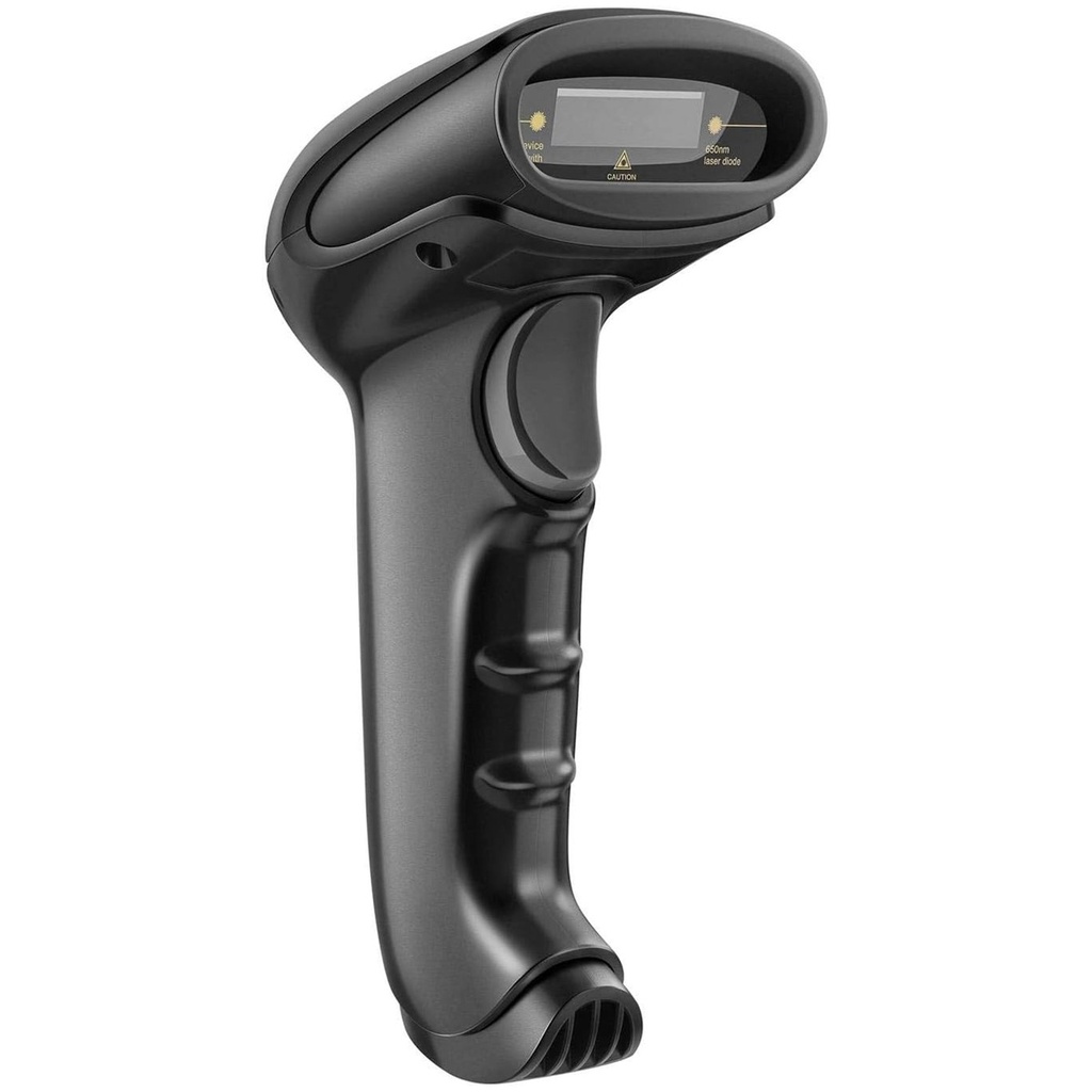 Lector de Código de Barras Steren COM-598 Bluetooth Con Cable USB y Base