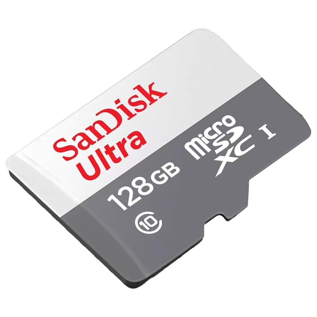 Memoria Flash SanDisk Ultra 128GB MicroSDXC UHS-I Clase 10 Con Adaptador