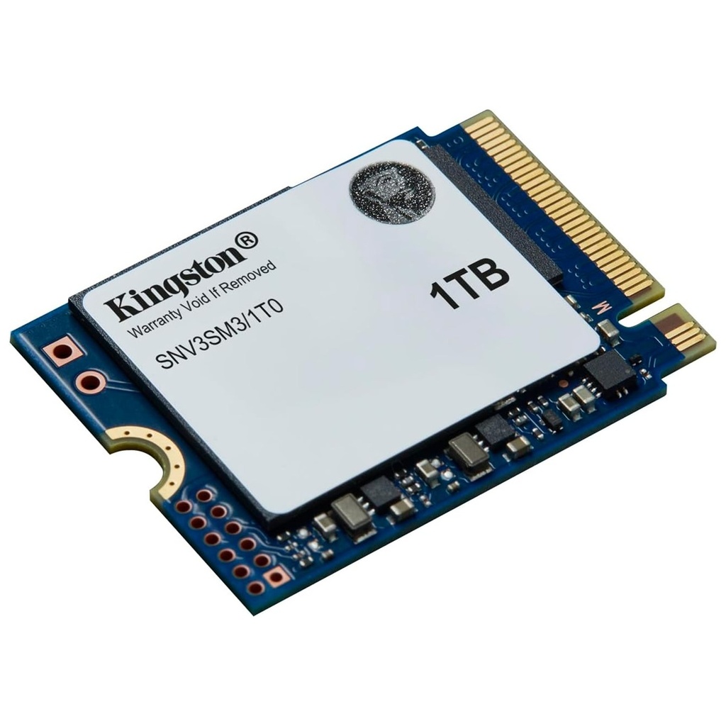 Unidad SSD Kingston SNV3SM3/1T0 NVMe 1TB M.2 4000 MB/s Escritura 6000 MB/s Lectura PCI Express 4.0