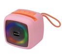 Bocina portatil rosa nb-09 -