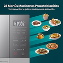 Horno de microondas hisense hmms2509sp 0.9 pies cúbico. color silver inox -