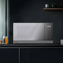 Horno de microondas hisense hmms2509sp 0.9 pies cúbico. color silver inox -
