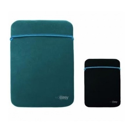 Funda reversible easy line para ultrabook 14" color azul-negro
