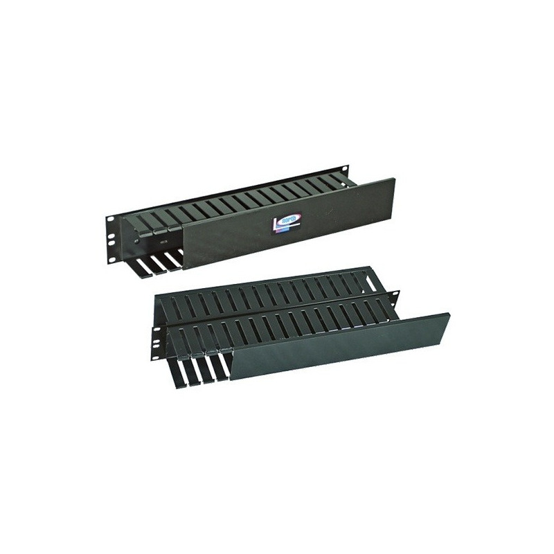 Organizador de cables north system horizontal sencillo 19 pulgadas