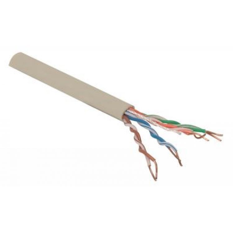 Bobina de Cable WAM Cat5e UTP 305 Metros Gris
