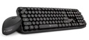 Kit De Teclado Y Mouse Techzone TZ19COMB01-INA Inalámbrico USB