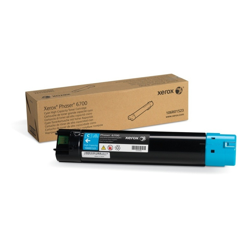 Toner xerox cyan phaser 6700 12000 pags
