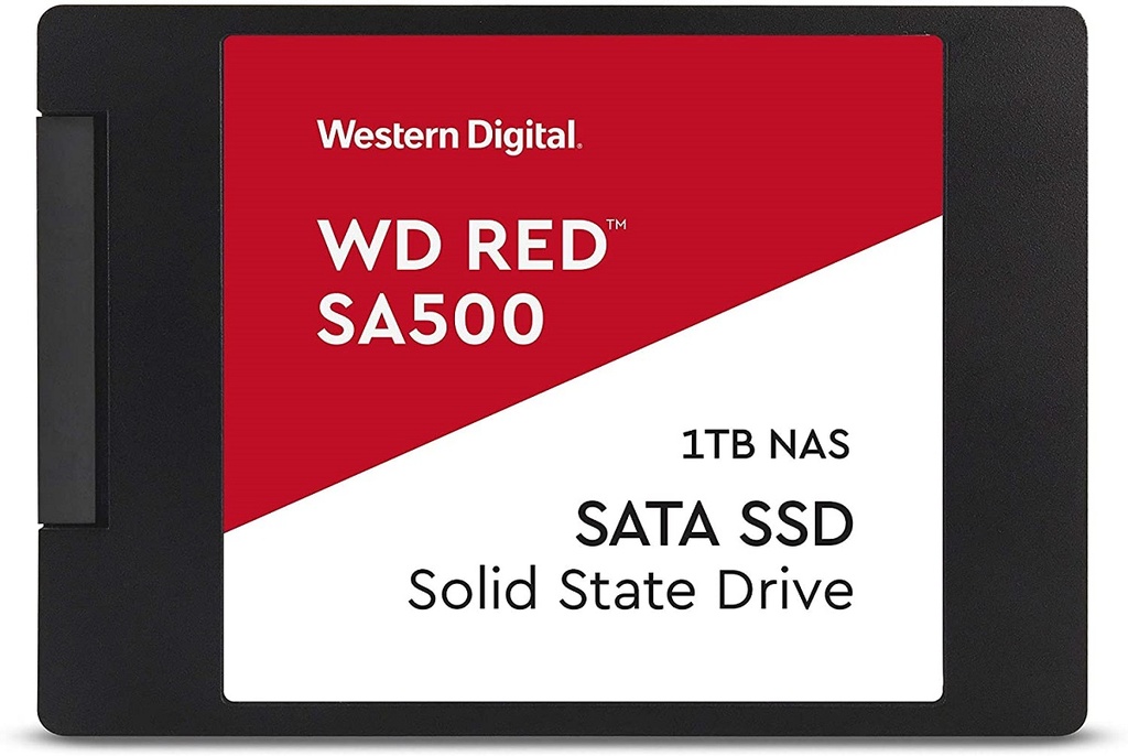 Unidad de estado solido SSD Western Digital WD Red 1TB SATA III 2.5" SA500
