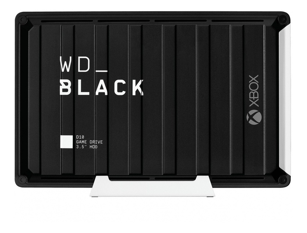 Disco Duro Externo Portátil 12TB WD Black D10 Game Drive Xbox One Negro USB 3.2