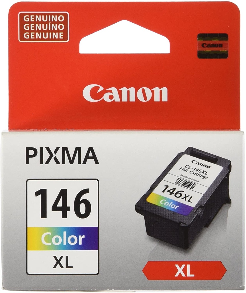 Cartucho De Tinta Canon CL 146 XL Color 13ml 300 Páginas