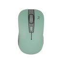 Mouse Perfect Choice Óptico Essential RF Inalámbrico 1600DPI Turquesa/Gris