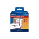 Cinta etiquetadora brother dk2212 papel negro sobre blanco de longitud continua 29mm x 15m