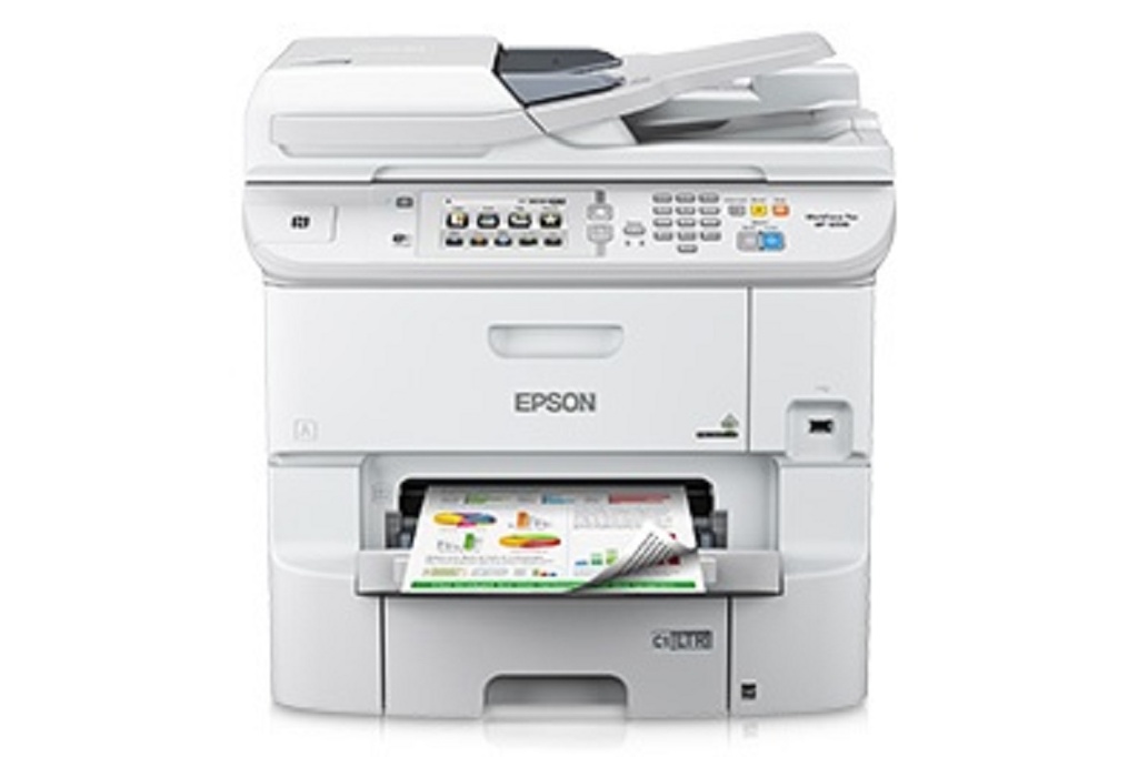 Multifuncional Epson WorkForce Pro WF-6590 Color Inyección Inalámbrico Impresora Escáner Copiadora Fax