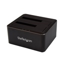 Docking Station USB 3.0 StarTech 2 Bahías SATA 2.5/3.5'' para SSD o Disco Duro