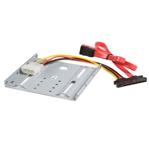 Juego kit adaptador de montaje para disco duro sata de 2.5 pulgadas en bahía de 3.5 - startech.com mod. bracket25sat