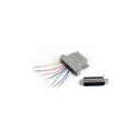 Adaptador convertidor modular serial db25 a rj45 macho a hembra - startech.com mod. gc258mf