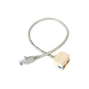 Cable Adaptador Multiplicador Divisor Splitter RJ-45 2 - 1 Ethernet