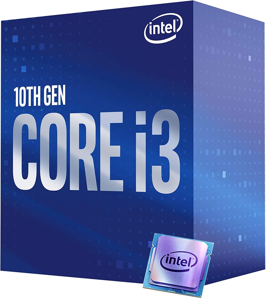 Procesador Intel Core i3-10100 Socket 1200 3,60GHz Quad-Core 6MB Smart Caché