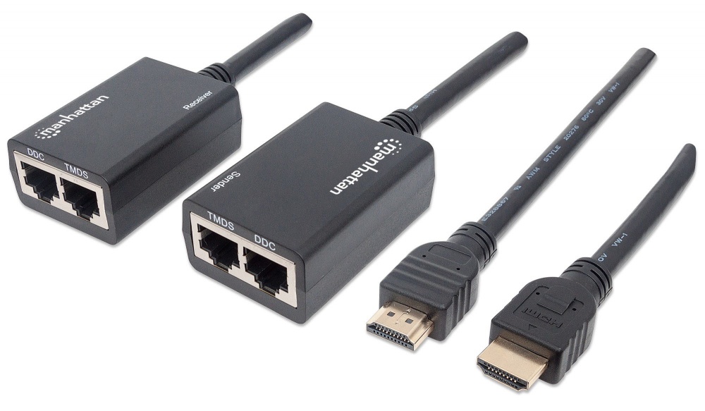 Extensor De HDMI Manhattan Por Cat5e/Cat6