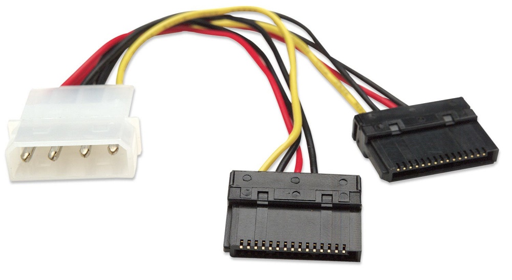 Cable de Corriente Manhattan 349369 4 Pines a Sata