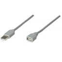 Cable Extención USB 1.8 Metros Manhattan 165211