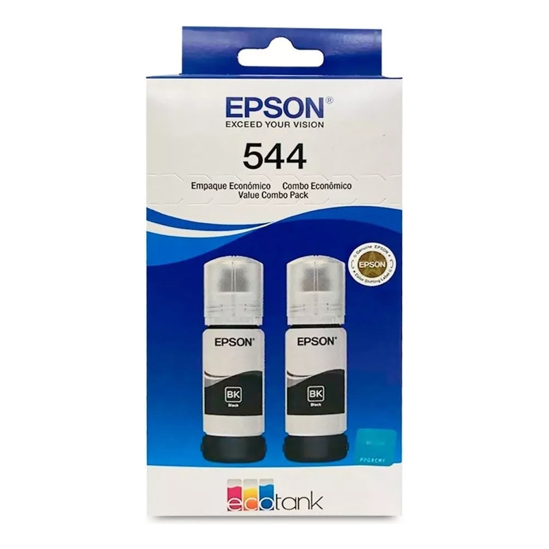 KIT Epson T544 negro 2 BOTELLAS 65ml