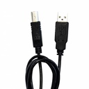 Cable USB 2.0 Vorago CAB-104 USB A Macho - USB 2.0 B Macho 1.5 Metros