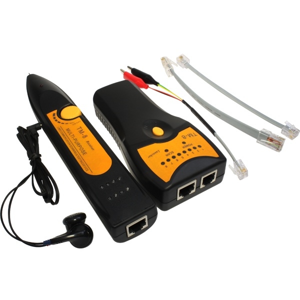 X-Case Probador de Cables ACCCACT020, para RJ-11/RJ-45